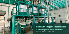 Pakistan 20TPD Soybean Flour Production Line Solution