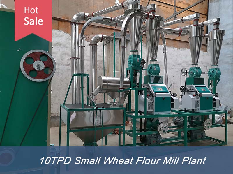 M6FTY-10 10TPD Wheat Flour Mill - 78-82% Extraction Rate & Compact Layout