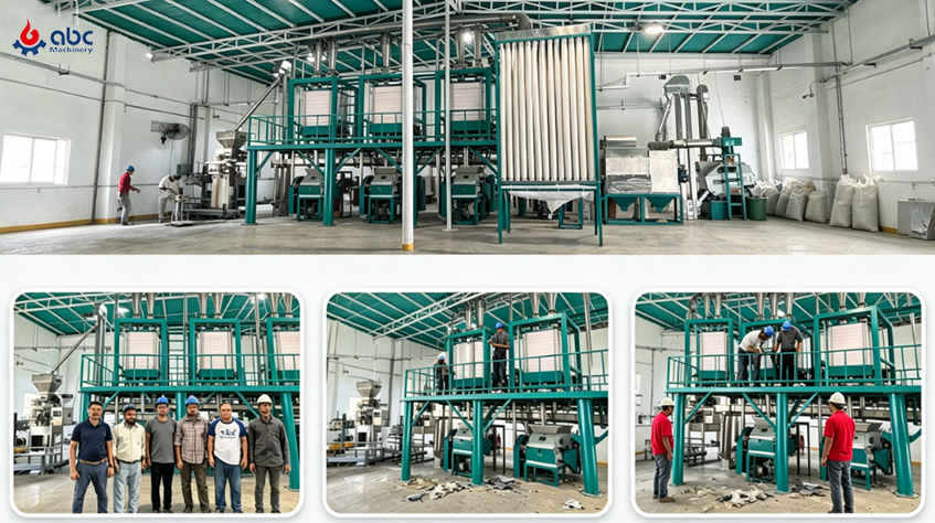 Paskistan 20 TPD Soybean Flour Production Plant Design